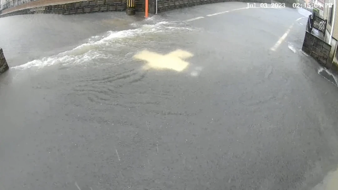 道路を見るために